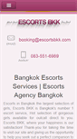 Mobile Screenshot of escortsbkk.com